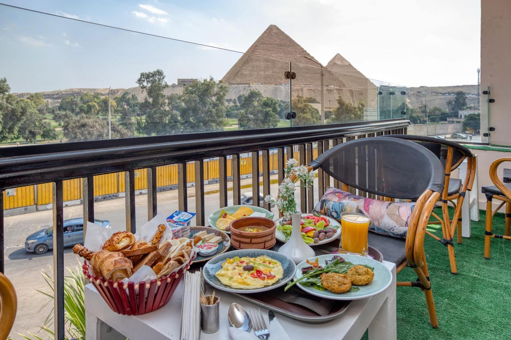 Hotel Maria Pyramids House Kafret el-Gabal Exterior foto